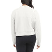 Danskin Women's Wave Jacquard Long Sleeve Crew