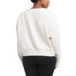 Danskin Women's Wave Jacquard Long Sleeve Crew