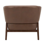 Aiden & Ivy Top-grain Leather Armchair