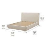Aiden & Ivy Fabric Upholstered Bed