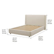 Aiden & Ivy Fabric Upholstered Bed