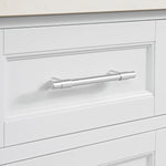 Caine Kitchen Island, White