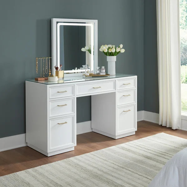 Juliet 137.2 cm (54 in.) Makeup Table