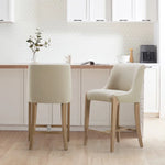 Aiden & Ivy Fabric Counter Stool, 2-pack