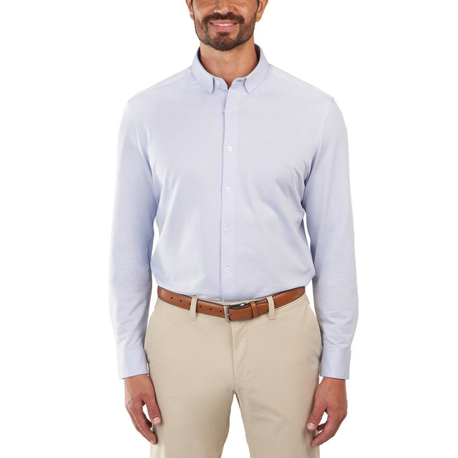 Kirkland Signature Men’s Knit Button Up Shirt