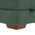 Henredon Larkin House 2-piece Left-hand Facing Fabric Sectional with Storage Ottoman