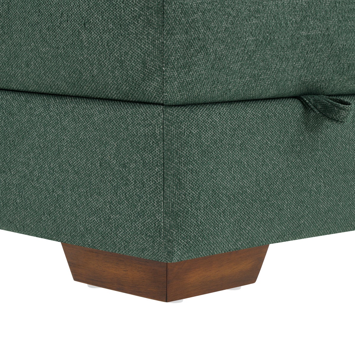 Henredon Larkin House 2-piece Left-hand Facing Fabric Sectional with Storage Ottoman