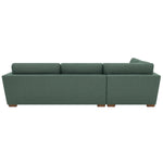 Henredon Larkin House 2-piece Left-hand Facing Fabric Sectional with Storage Ottoman