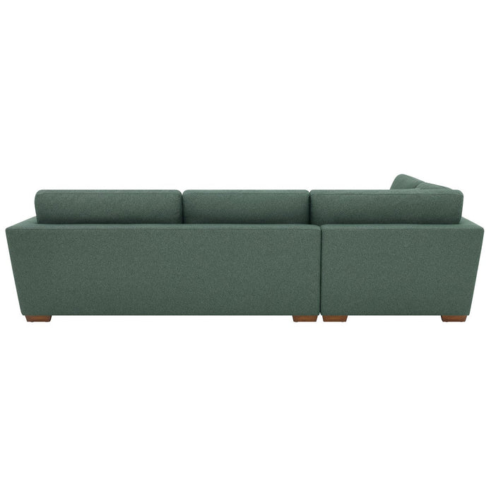 Henredon Larkin House 2-piece Left-hand Facing Fabric Sectional with Storage Ottoman