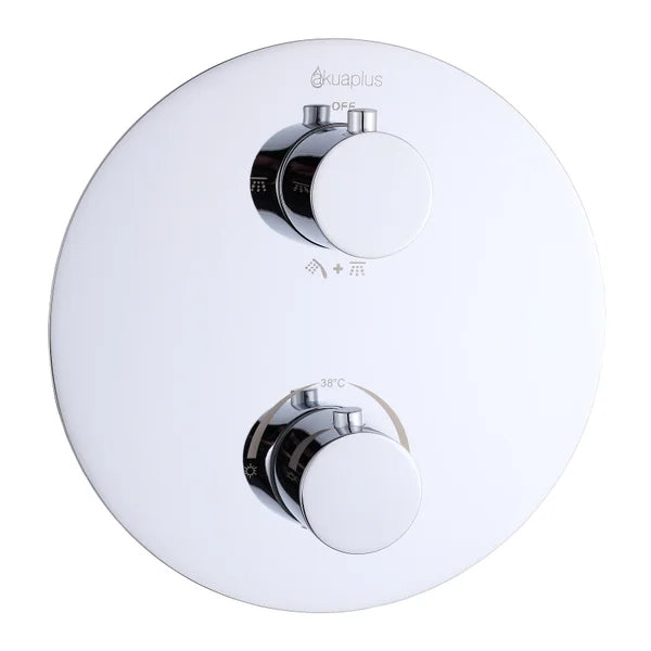 Akuaplus Elite Mya Thermostatic Handheld Shower and Shower Head