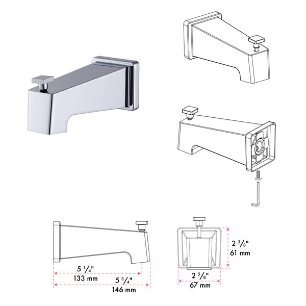 Akuaplus Luna Pressure Balance Shower System