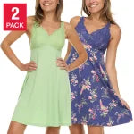 Flora Nikrooz Women's Chemise, 2 Pack