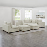 Thomasville Lowell 8-piece Fabric Modular Sectional