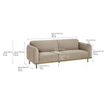Thomasville – Fabric Sofa
