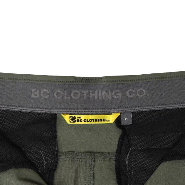 BC Clothing Men's Belted Tech Short
