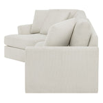 Thomasville 2-piece Fabric Sofa With Wedge Seat and Storage