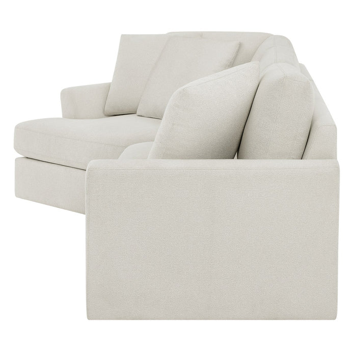 Thomasville 2-piece Fabric Sofa With Wedge Seat and Storage