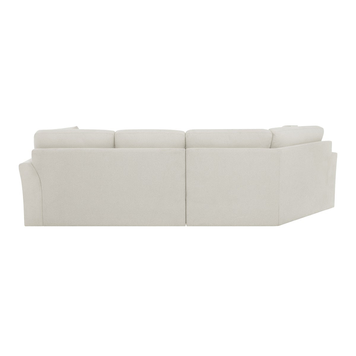 Thomasville 2-piece Fabric Sofa With Wedge Seat and Storage
