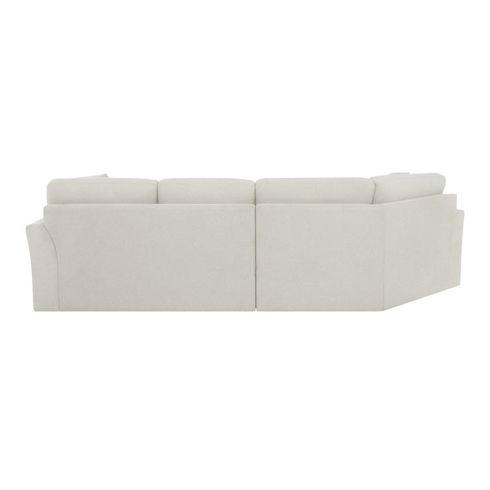 Thomasville 2-piece Fabric Sofa With Wedge Seat and Storage