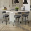 Amisco Urbana Swivel Counter Stool