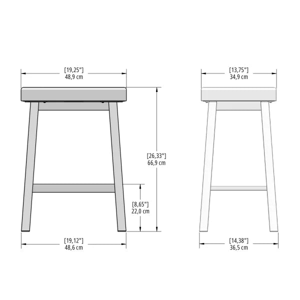 Amisco Dorah Counter Stool