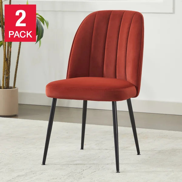 Wulin Fabric Dining Chair, 2-pack