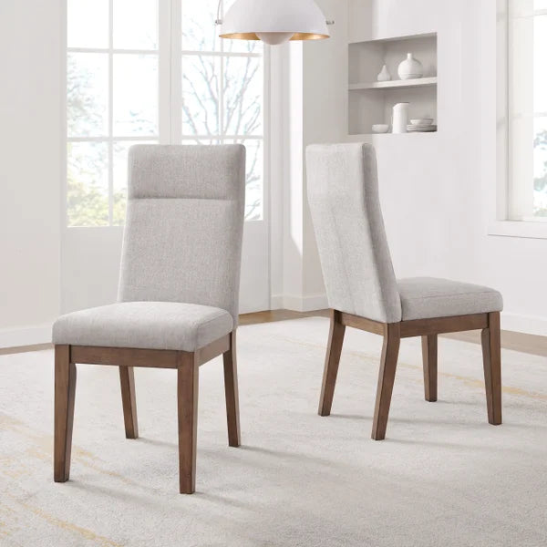 Kaelyn Brown and Grey Dining Chair, 2-pack