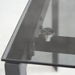 Mobital Host 149.9 cm (59 in.) Extendable Dining Table with Grey Glass Top