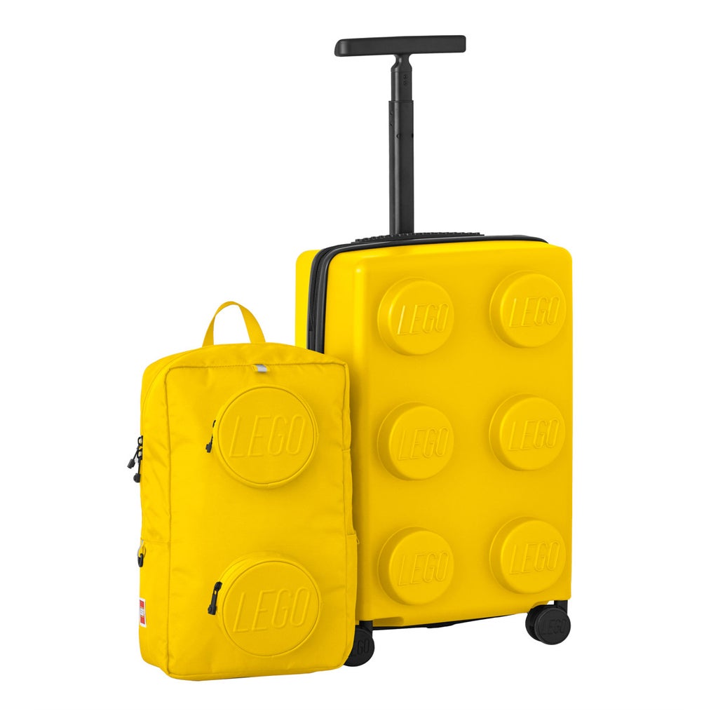 LEGO Expandable Trolley and Backpack - Yellow