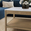 Loxley Rowe Mindi Stone Top Coffee Table