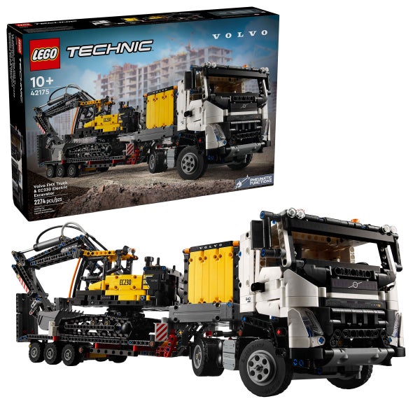 LEGO Technic Volvo FMX Truck & EC230 Electric Excavator