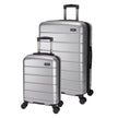 Roots Territory 2-piece Hardside Luggage Set - Silver