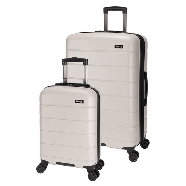 Roots Territory 2-piece Hardside Luggage Set - Cream
