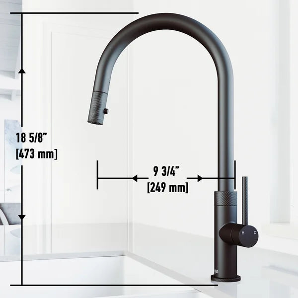 VIGO Bristol Single-Handle Kitchen Faucet