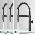 VIGO Edison Pro 20 in. Single handle Pull-Down Kitchen Faucet