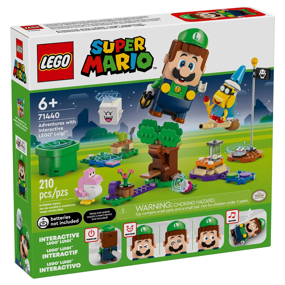 LEGO Super Mario Adventures with Interactive LEGO Luigi