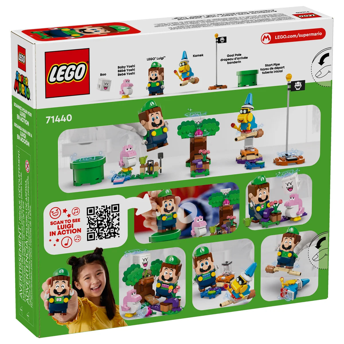 LEGO Super Mario Adventures with Interactive LEGO Luigi