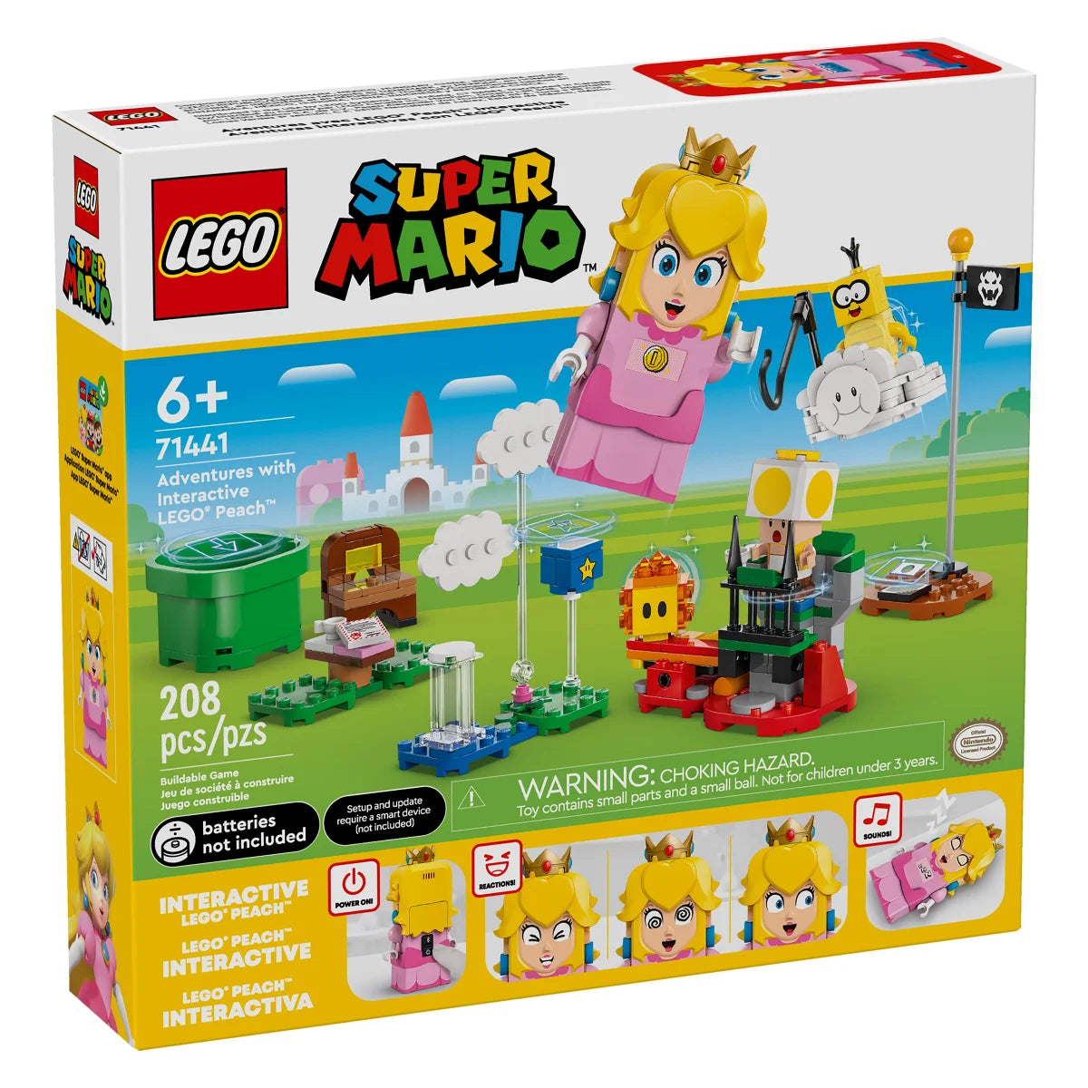 LEGO Super Mario Adventures with Interactive LEGO Peach Princess Toy