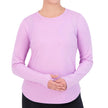 SAGE Collective Women's Mesh Long Sleeve Active Top