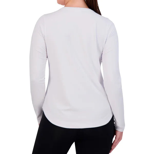 SAGE Collective Women's Mesh Long Sleeve Active Top