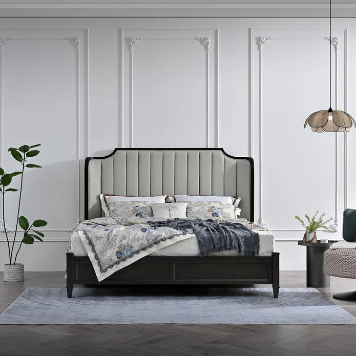 Moran Home Monarch Top Grain Leather Bed