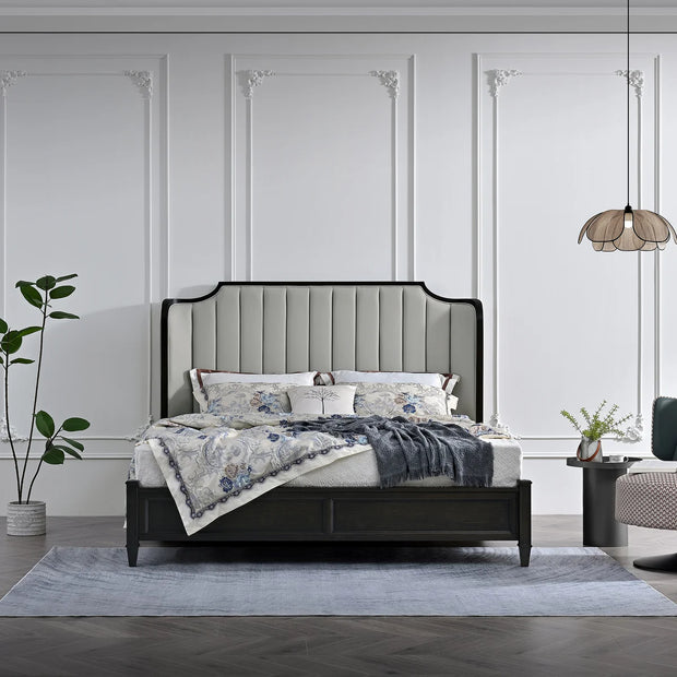 Moran Home Monarch Top Grain Leather Bed