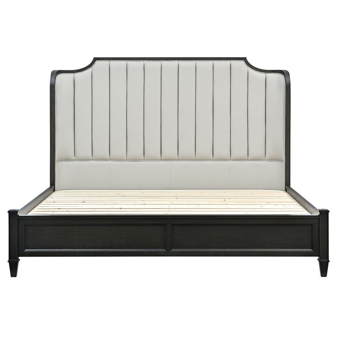 Moran Home Monarch Top Grain Leather Bed