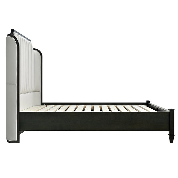 Moran Home Monarch Top Grain Leather Bed