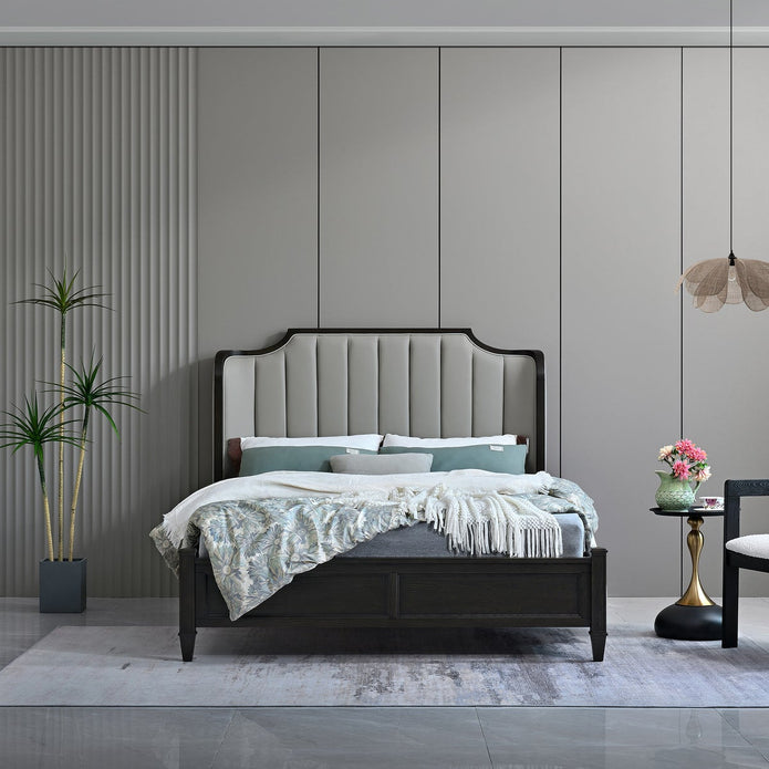 Moran Home Monarch Top Grain Leather Bed
