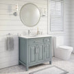 Studio Bathe Thomson Vanity with Power Bar, Oxford Grey