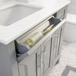Studio Bathe Thomson Vanity with Power Bar, Oxford Grey
