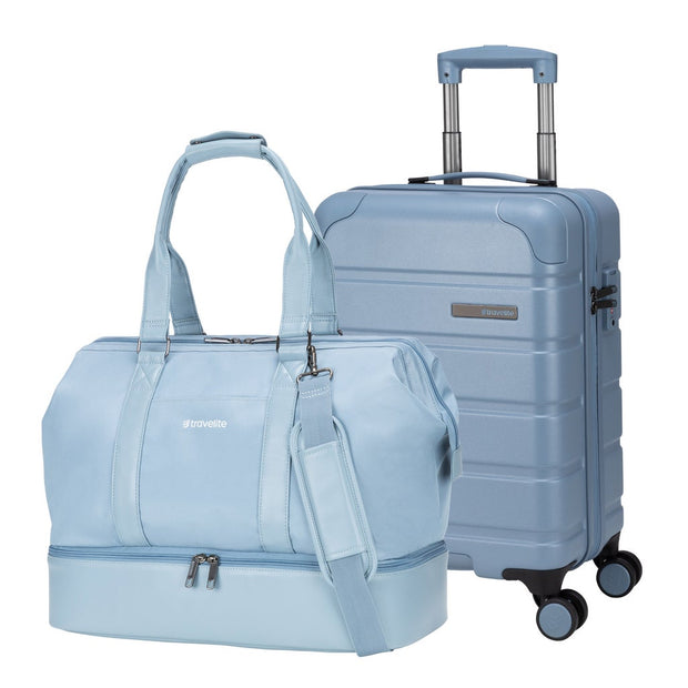 Travelite Frontier 2-piece Luggage Set - Blue