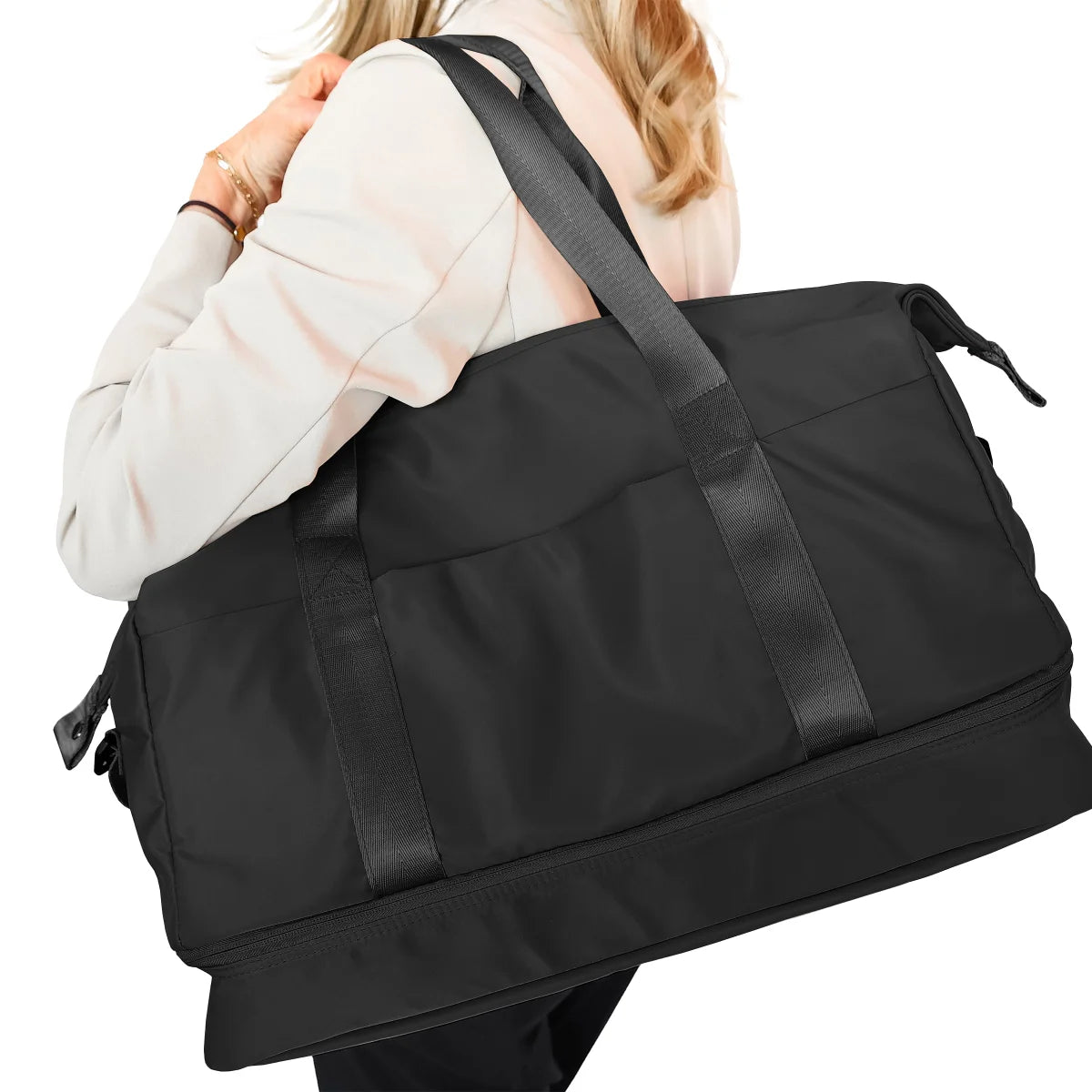 Mytagalongs Toronto Duffle Bag with Trolley Sleeve