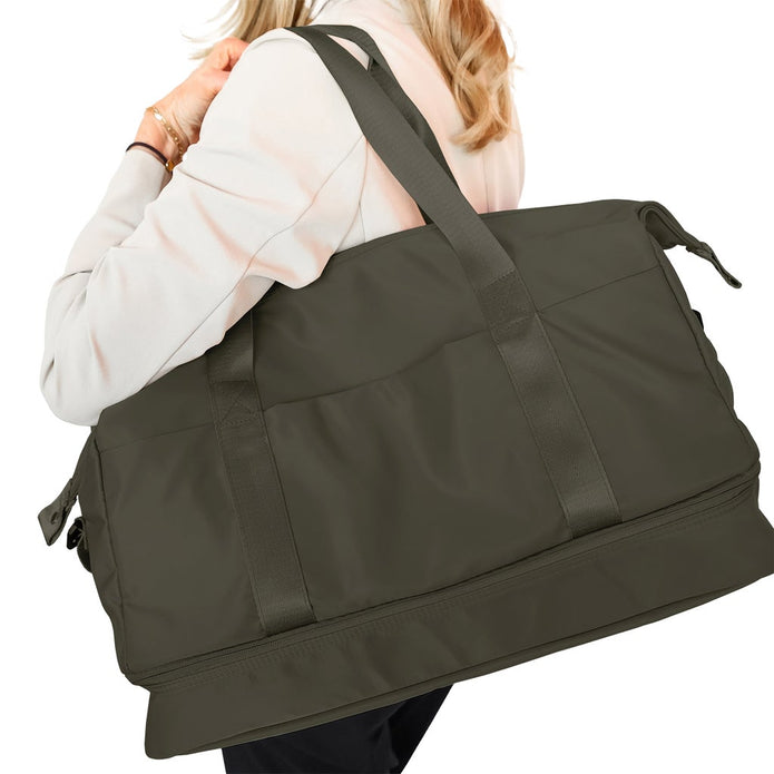 Mytagalongs Toronto Duffle Bag with Trolley Sleeve